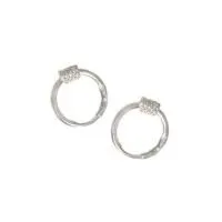 Серьги Конго из серебра