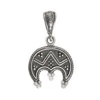 Оберег Лунница из серебра