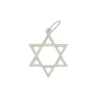 Подвеска из серебра Звезда Давида