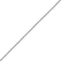 Цепь серебряная с алмазной огранкой