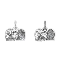 Подвеска КАЗАНСКАЯ ИКОНА БОЖИЕЙ МАТЕРИ из серебра с чернением