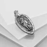 Подвеска из серебра  "Архангел Михаил. Архангел Гавриил"