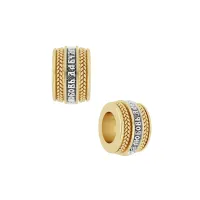 Подвеска Любовь да будет непритворна из серебра с позолотой