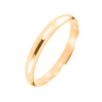 Обручальное кольцо из красного золота