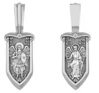 Подвеска АРХАНГЕЛ МИХАИЛ. АНГЕЛ ХРАНИТЕЛЬ из серебра
