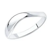 Кольцо на фалангу из серебра (SOKOLOV)