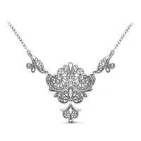 Колье из серебра
