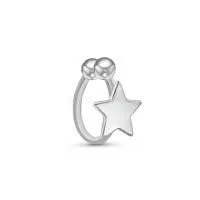 Серьга-кафф из серебра