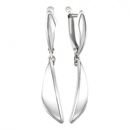 Серьги из серебра