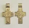 Крест из красного золота