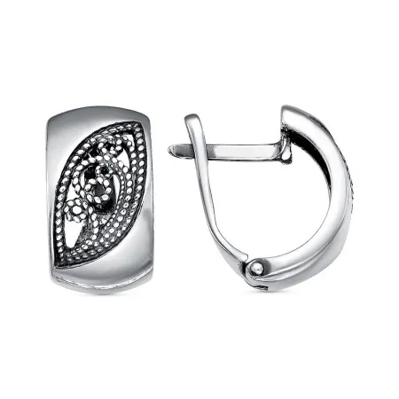 Серьги из серебра