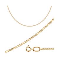 Цепь из серебра с позолотой