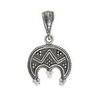 Оберег Лунница из серебра