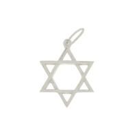 Подвеска из серебра Звезда Давида