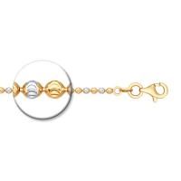 Колье из серебра с позолотой (SOKOLOV)