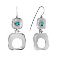 Серьги из серебра с бирюзой DEN'O (Израиль)