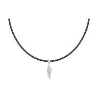 Колье из серебра с натуральной шпинелью