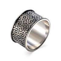 Кольцо из серебра с орнаментом