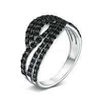 Кольцо из серебра с натуральной шпинелью