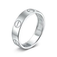 Кольцо из серебра без вставок