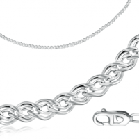 Цепь Нонна из серебра