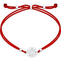 Браслет из серебра "Клевер" (SOKOLOV)