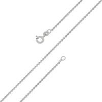 Цепь Якорная с алмазной огранкой из серебра