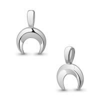 Подвеска Лунница из серебра без вставок