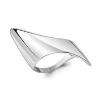 Кольцо из серебра без вставок