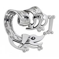 Подвеска Собачка из серебра без вставок