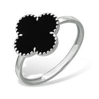 Кольцо из серебра с эмалью