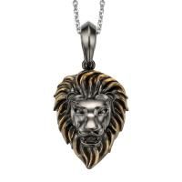 Подвеска из серебра Лев Царь зверей
