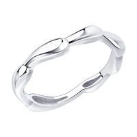 Кольцо из серебра без вставок