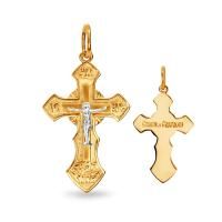 Крест из красного золота