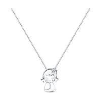 Колье из серебра без вставок