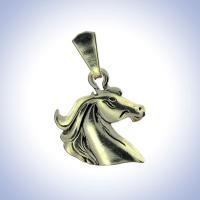 Серебряная подвеска Лошадь