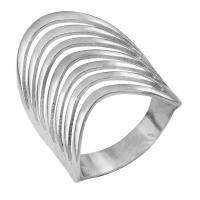 Кольцо из серебра без вставок