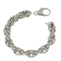 Браслет Фантазия из серебра с алмазной насечкой