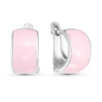 Серьги из серебра с эмалью