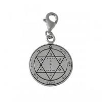 Амулет Печать Здоровья (Печати Соломона) из серебра DENO