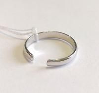 Кольцо на фалангу из серебра без вставок