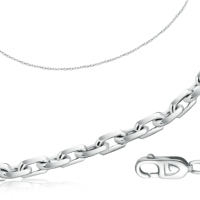 Цепь Якорная из серебра