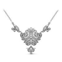 Колье из серебра