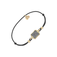 Браслет с молитвой О здоровье детей со вставками из позолоченного серебра