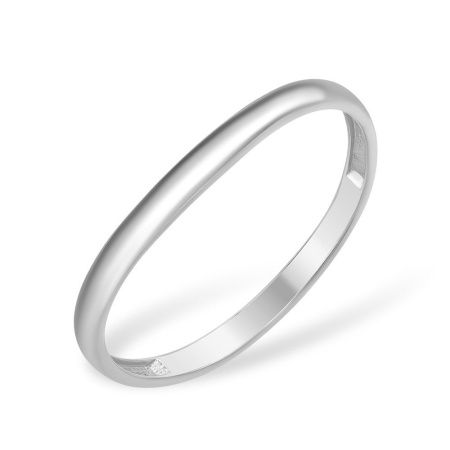 Кольцо из серебра без вставок