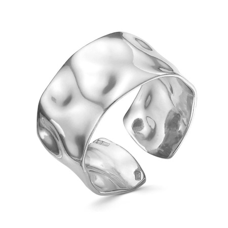 Кольцо из черненого серебра без вставок