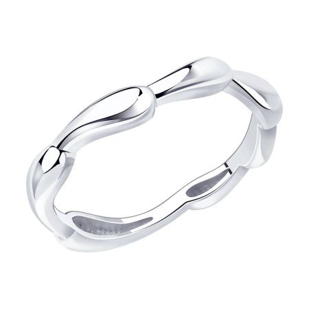 Кольцо из серебра без вставок