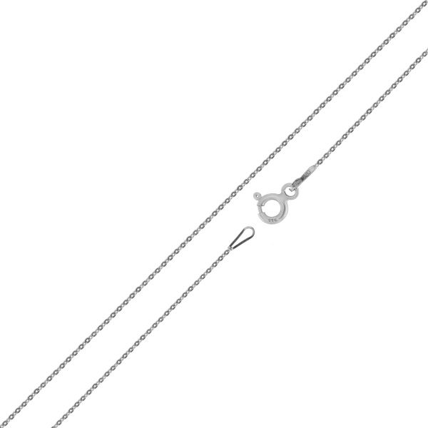 Цепь из серебра с алмазной огранкой