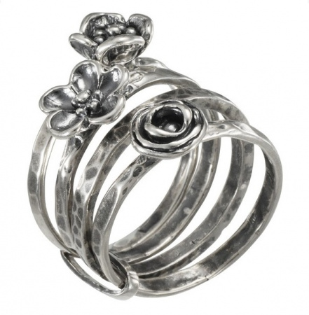 Кольцо из серебра DENO