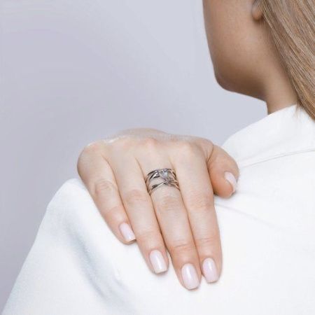 Кольцо из серебра (SOKOLOV)